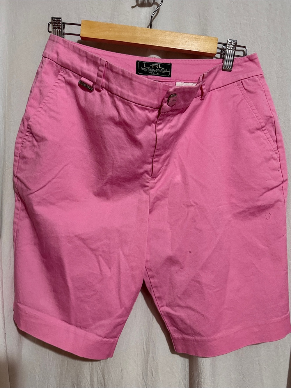 Ralph Lauren active  Bright Pink Women's Shorts size 8Petite